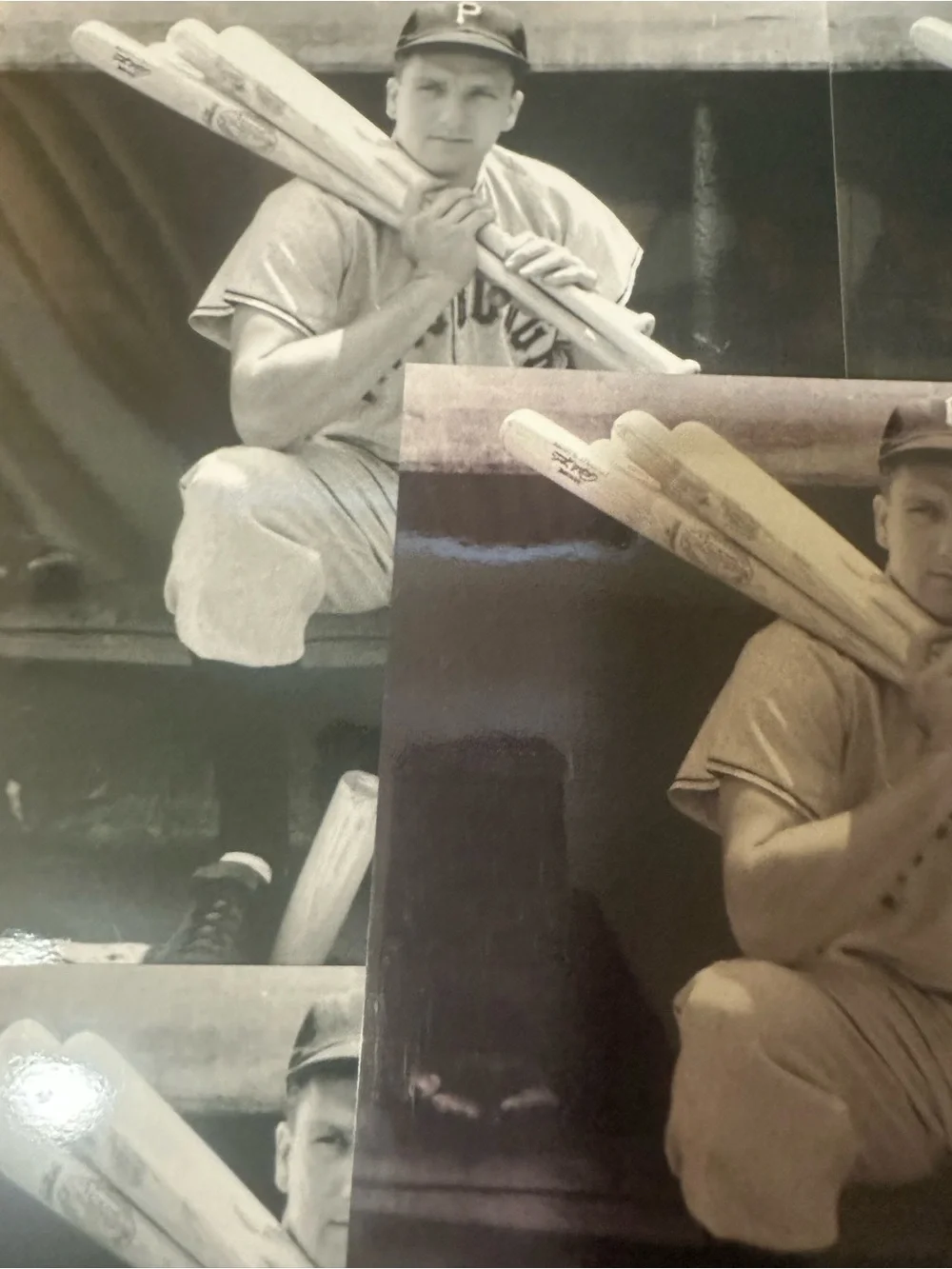 Ralph kiner Vintage Baseball Photo lot of 5 8x10s